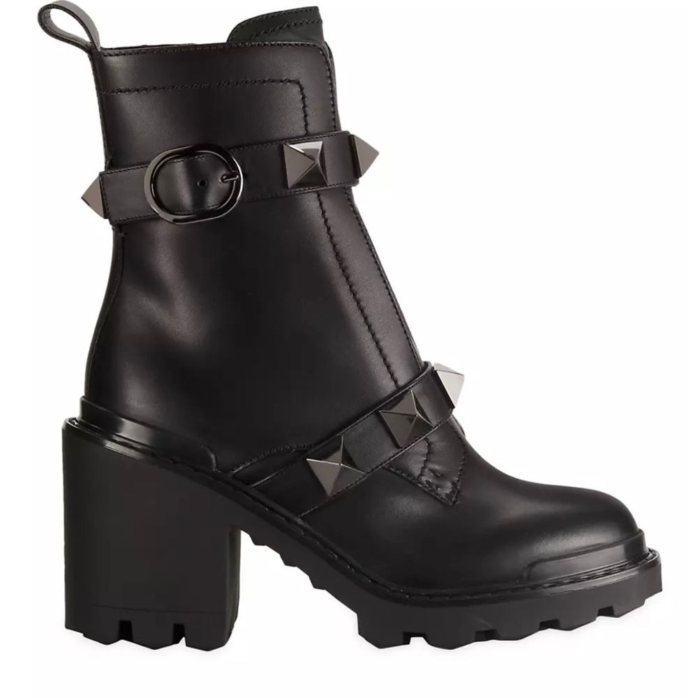 100% AUTHENTIC worn 1x Valentino Combat Boots